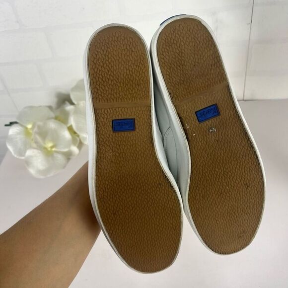 Keds womens Sneakers size 7 Leather White Platform - Picture 6 of 11